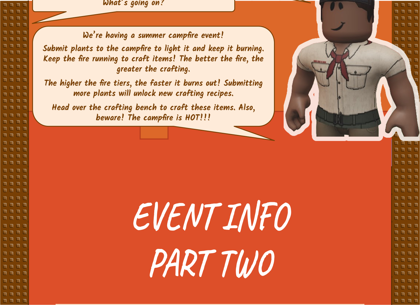 Campfire event info page 2